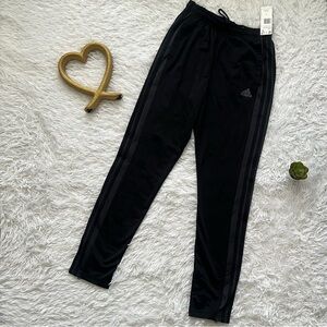 Adidas Black Track Pants Sleek Joggers